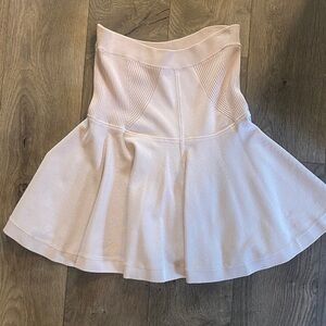 A.L.C. Seamed Knit Flare Skirt Blush Size XS Skater Skirt X4